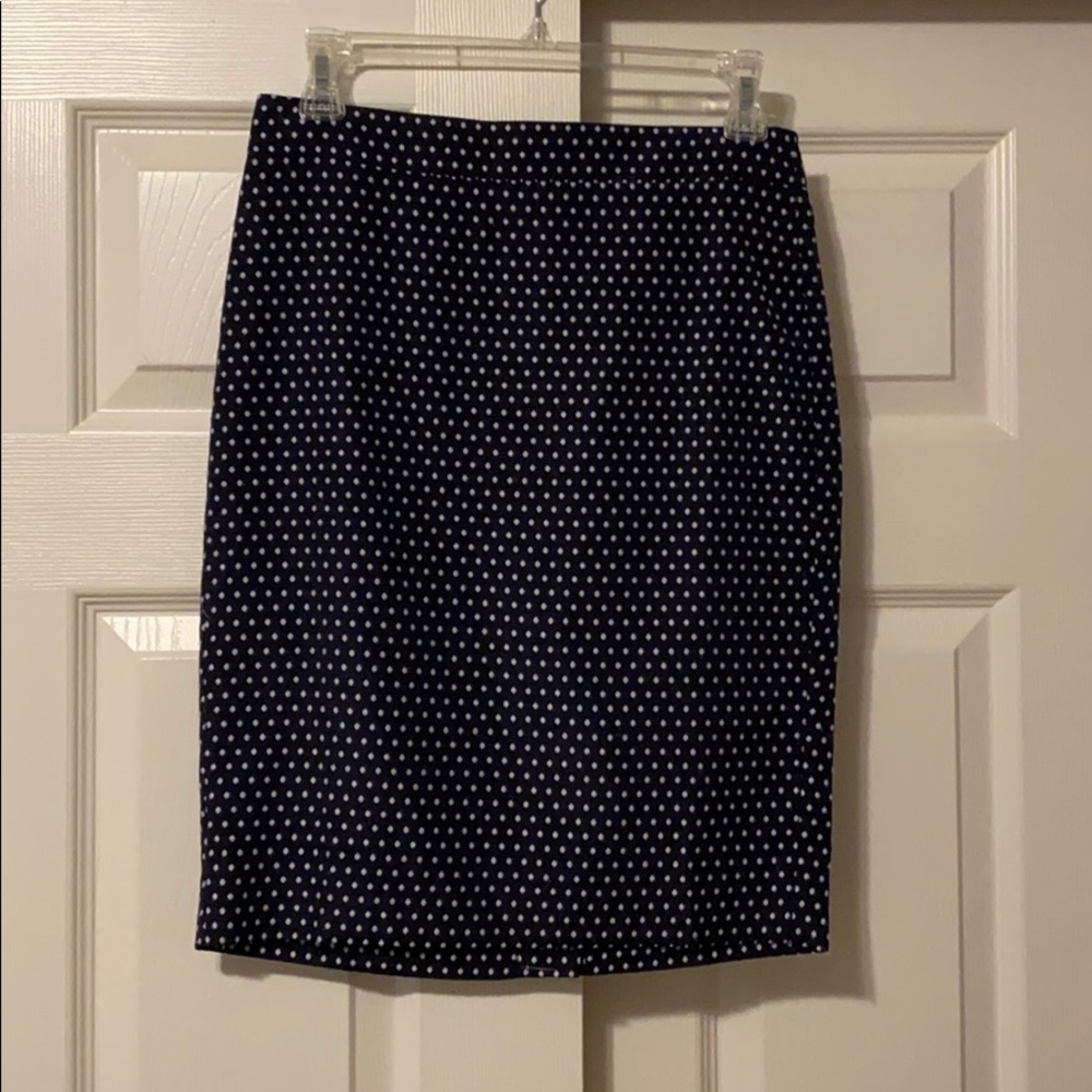 J Crew polka dot skirt